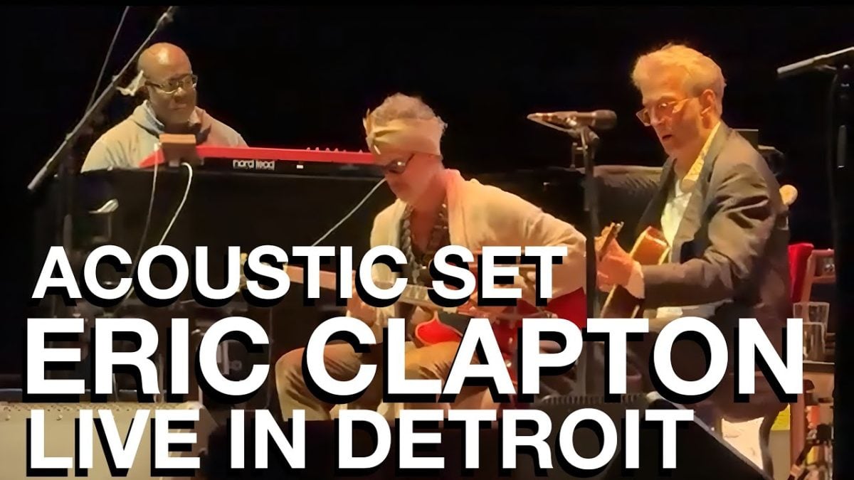 ERIC CLAPTON “Acoustic Set” in Detroit on Sept 5, 2026 with Layla/Tears in Heaven