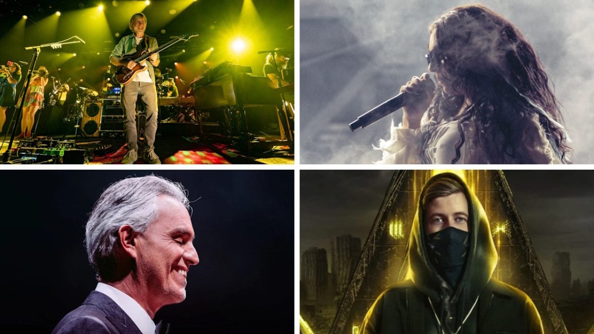 Get Tickets To See Trey Anastasio Band, Charli XCX, Andrea Bocelli, Alan Walker & Others