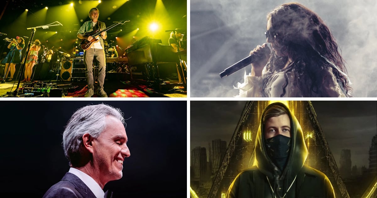 tickets tab charlixcx Bocelli alan walker