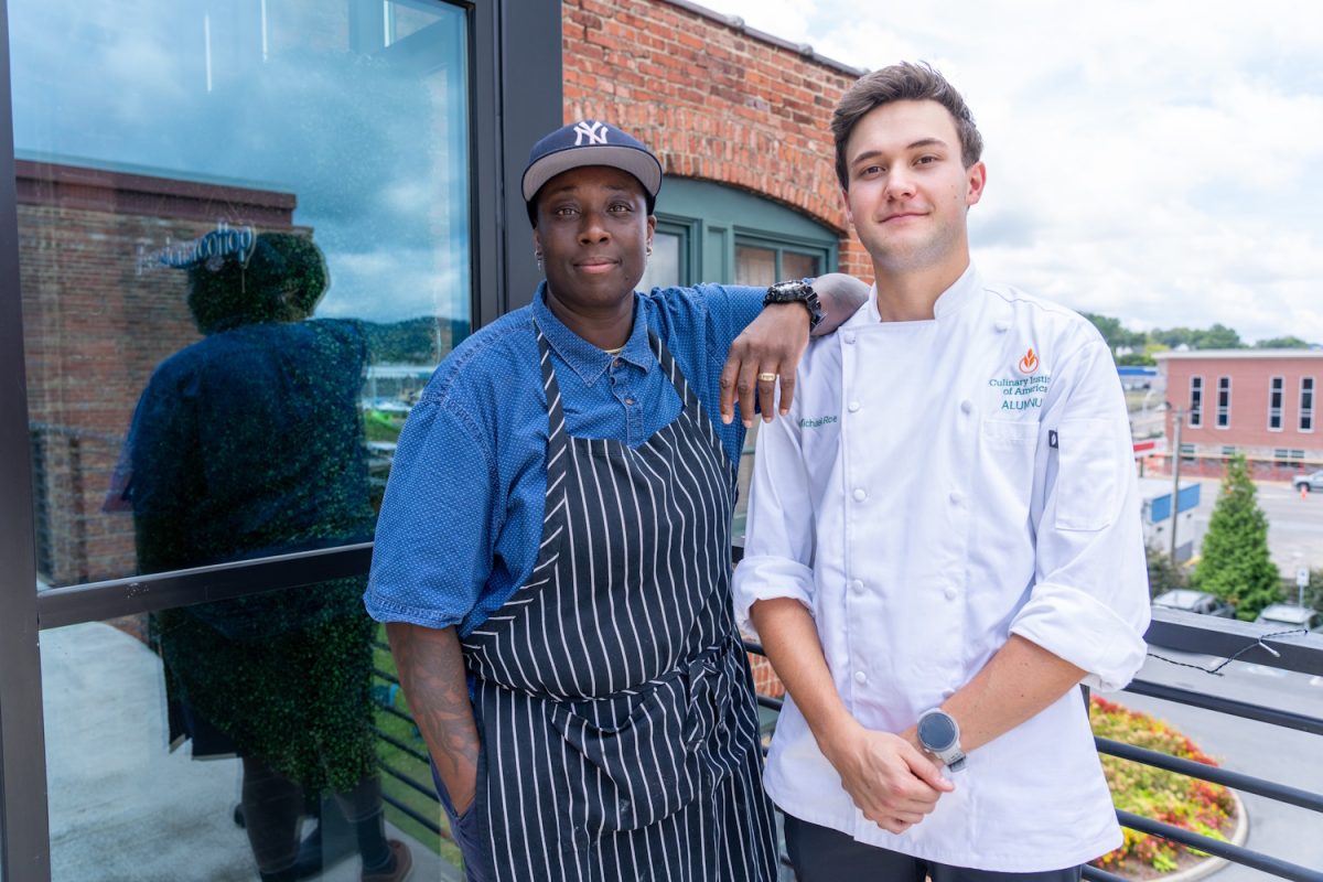 Torrece Gregoire (Chef T) - Chef Michael Roe - Bristol Rhythm & Roots - Sun 9-13-26 (3)