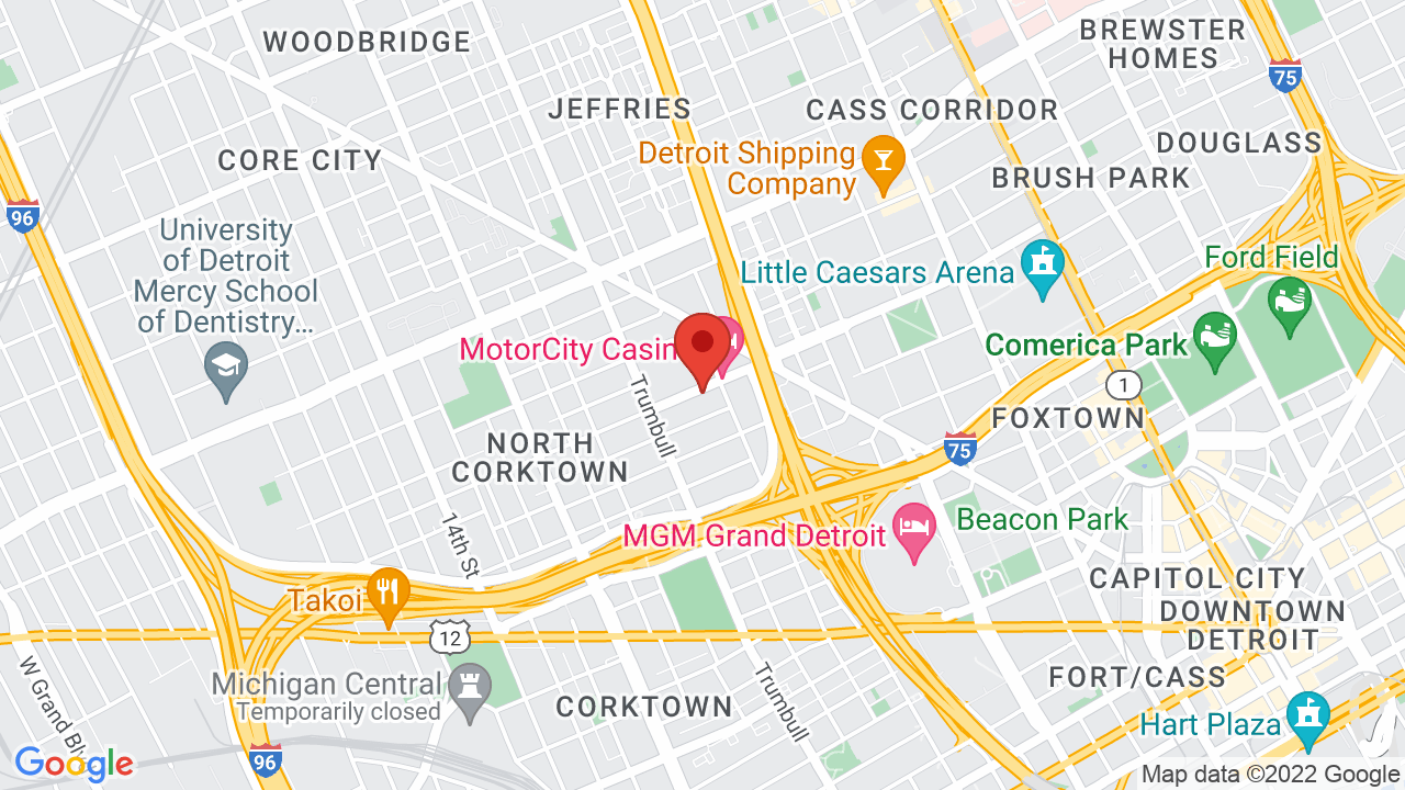 Résultat de recherche d'images pour "Corktown DETROIT MAP"