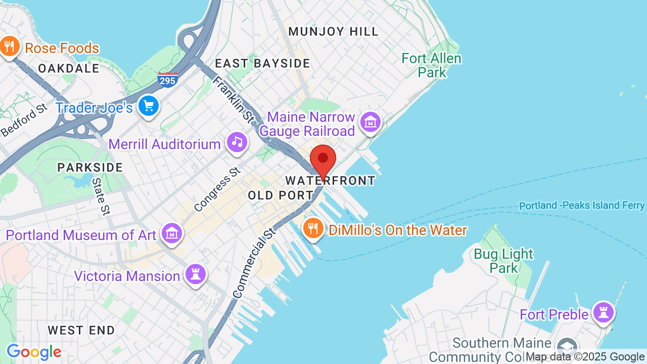 Maine State Pier in Portland, ME Concerts, Tickets, Map, Directions