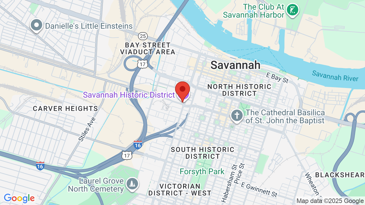 Savannah Historic District in Savannah, GA Concerts, Tickets, Map
