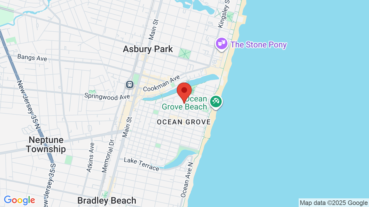 Map Of Ocean Grove Nj Maping Resources